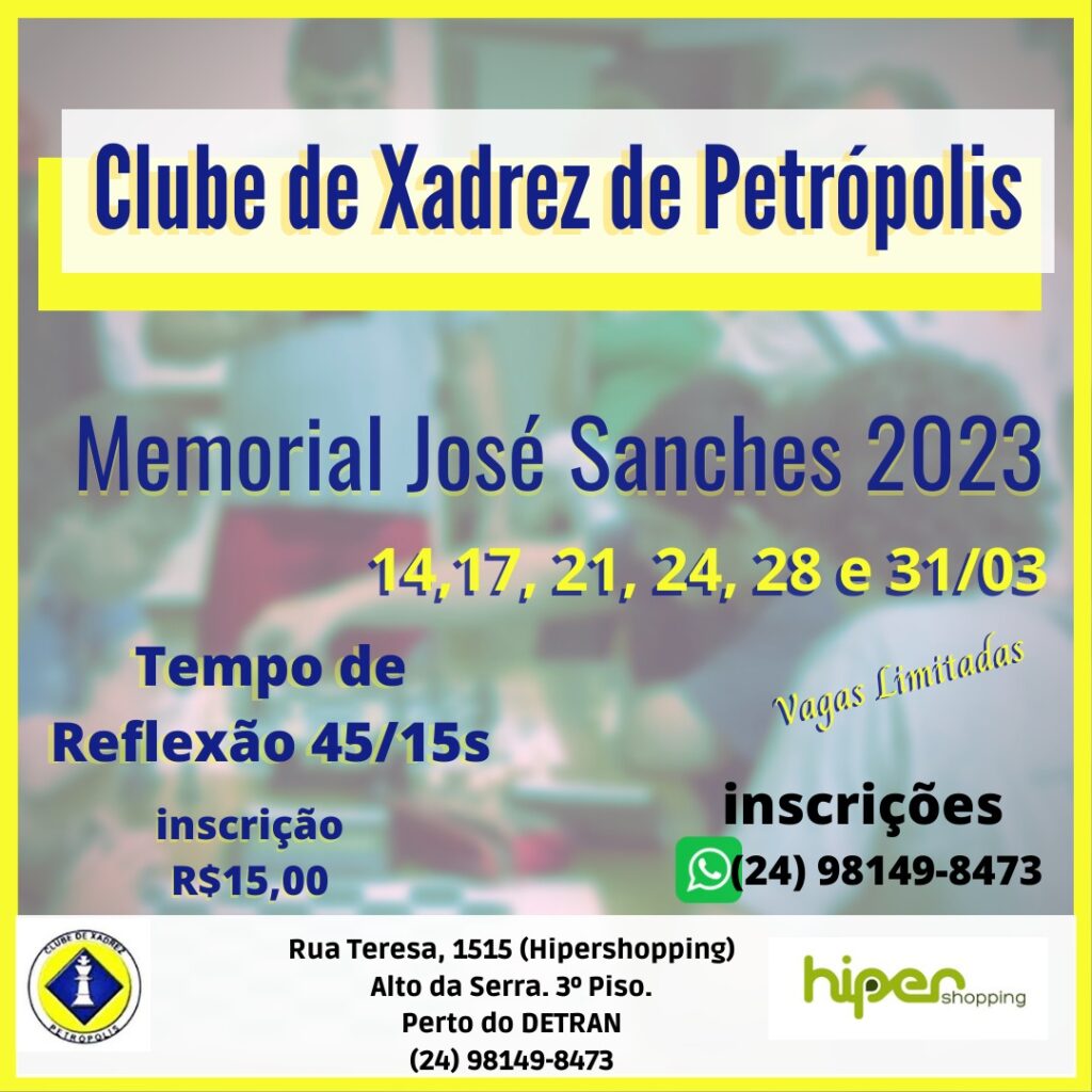 Memorial José Sanches 2023